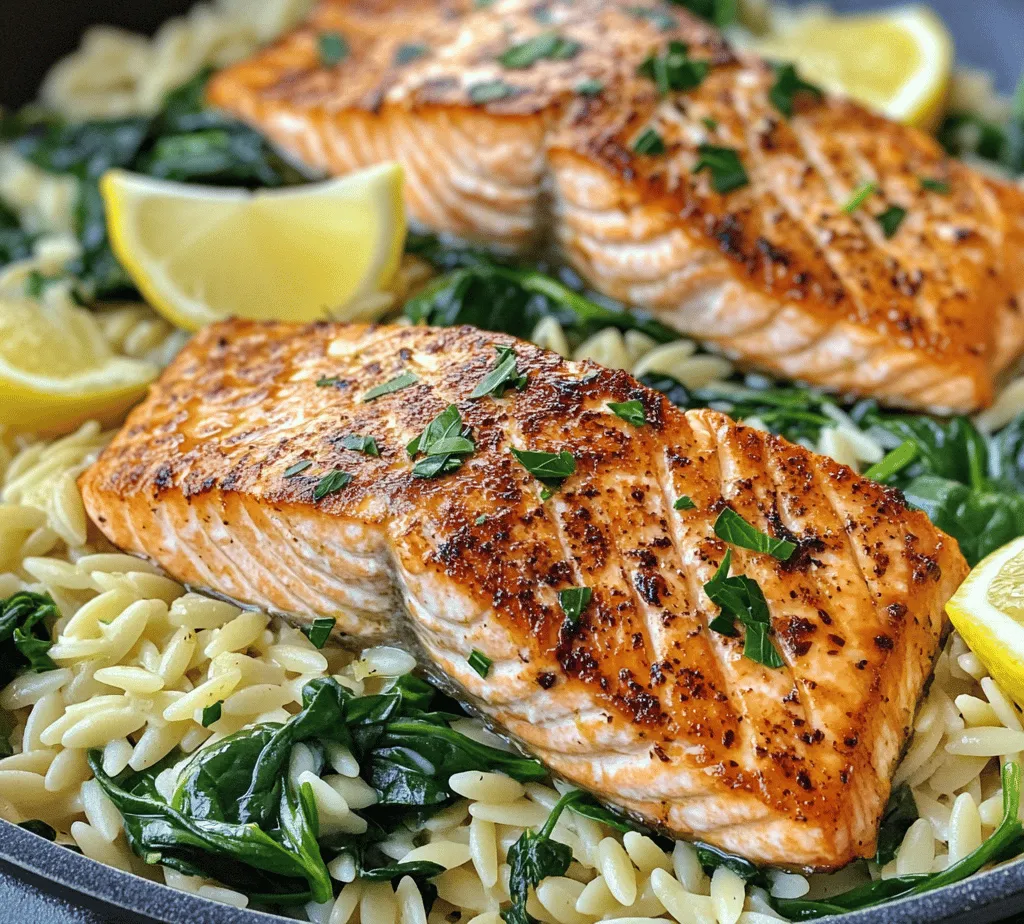 If you’re searching for a meal that combines convenience, flavor, and health benefits, look no further than One Skillet Salmon with Lemon Orzo. This delightful dish brings together flaky salmon, tender orzo pasta, and vibrant greens in a single skillet, making it not just delicious but also a breeze to prepare and clean up. The recipe is perfect for busy weeknights or when you want to impress guests without spending hours in the kitchen.