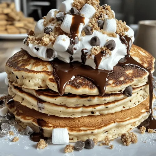 Breakfast is often heralded as the most important meal of the day, but it doesn't have to be mundane. If you’re looking to transform your morning routine into a delightful experience, look no further than our Irresistible S’mores Pancakes. This recipe brings together the warmth and comfort of classic campfire s’mores with the fluffy goodness of pancakes, creating a dish that’s not only visually appealing but also a treat for the taste buds.