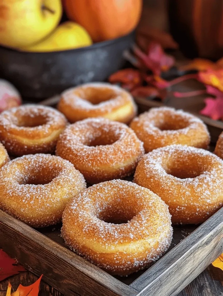 As the leaves begin to turn and the air grows crisp, nothing embodies the spirit of fall quite like a warm, homemade apple cider donut. These delightful treats are not only a seasonal favorite but have also become a beloved staple in many households during autumn. The enchanting aroma of cinnamon and nutmeg fills the kitchen, creating an atmosphere of comfort and nostalgia. Whether enjoyed with a steaming cup of coffee on a chilly morning or shared with friends and family at gatherings, apple cider donuts serve as a perfect reminder of the joys of the season.