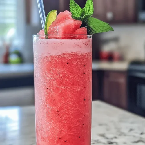Smoothies have emerged as a favorite beverage choice for health enthusiasts and casual drinkers alike. They offer a refreshing way to pack in nutrients while keeping hydration at the forefront, making them ideal for anyone looking to boost their overall wellness. Among the myriad of smoothie options available, the watermelon smoothie with coconut water stands out for its simplicity, flavor, and health benefits. This vibrant drink is not only easy to prepare in a matter of minutes, but it also combines a delightful blend of ingredients that work in harmony to provide nourishment and refreshment.