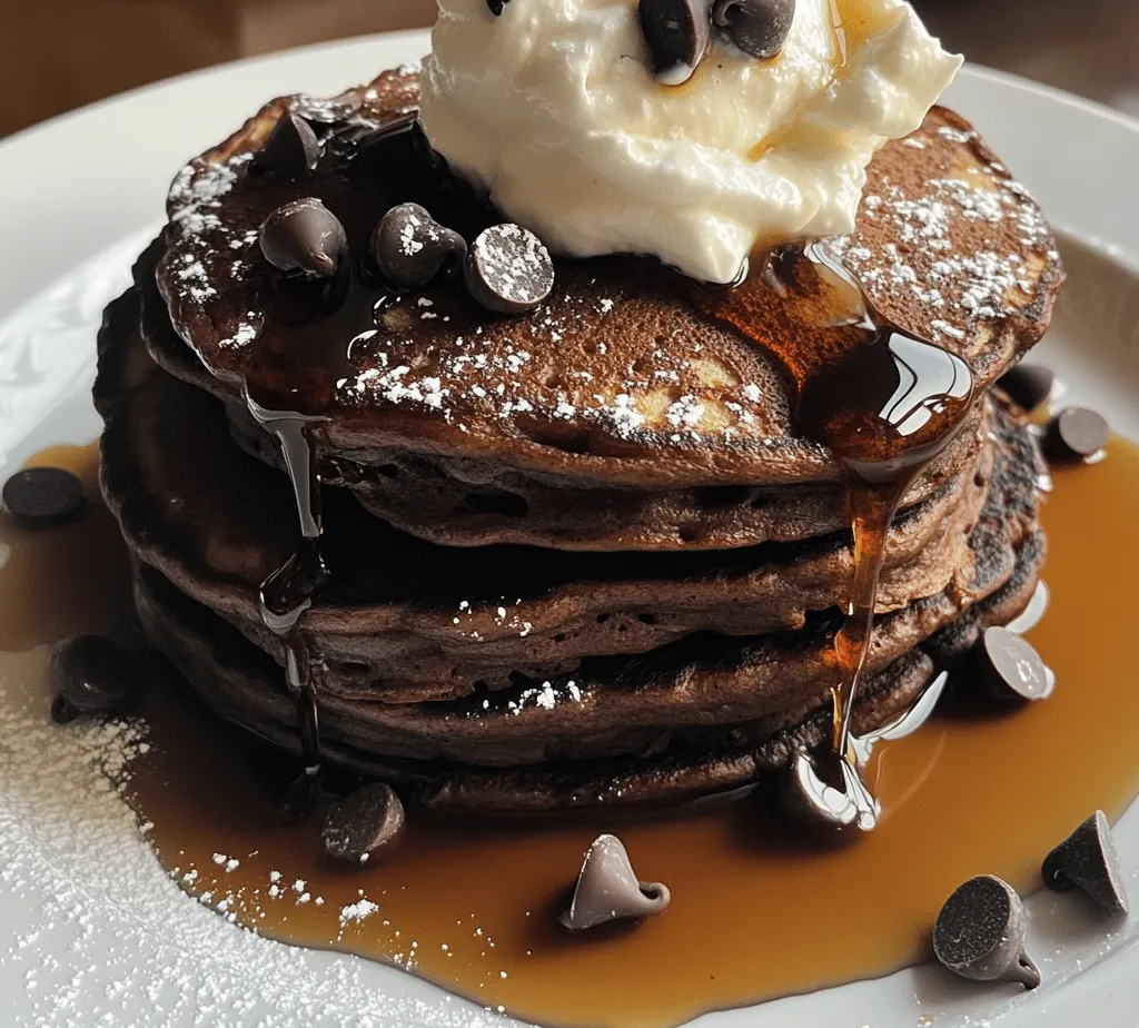 Unveiling the delight of breakfast magic, chocolate pancakes offer a decadent twist on the classic morning staple. If you've ever craved a sweet and indulgent start to your day, these pancakes are the perfect solution. This article introduces you to the most amazing chocolate pancakes that promise to elevate your breakfast experience. With rich cocoa flavor and the indulgence of chocolate chips, these pancakes are perfect for anyone looking to start their day on a sweet note.