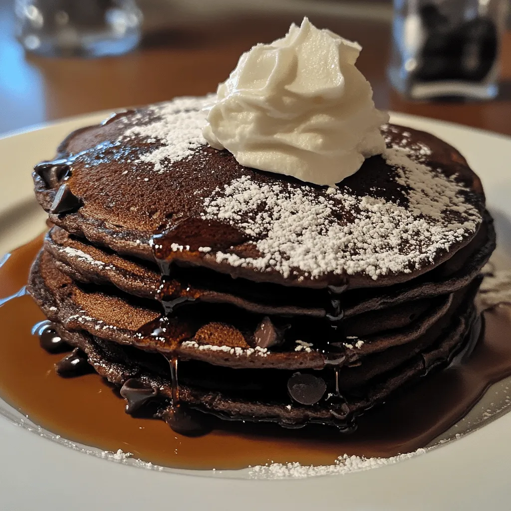 Unveiling the delight of breakfast magic, chocolate pancakes offer a decadent twist on the classic morning staple. If you've ever craved a sweet and indulgent start to your day, these pancakes are the perfect solution. This article introduces you to the most amazing chocolate pancakes that promise to elevate your breakfast experience. With rich cocoa flavor and the indulgence of chocolate chips, these pancakes are perfect for anyone looking to start their day on a sweet note.