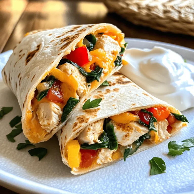 In today’s fast-paced world, finding quick and satisfying meal solutions is essential. Busy schedules often leave little time for elaborate cooking, making it crucial to have a repertoire of easy yet delicious recipes on hand. Enter the Easy Cheesy Chicken Wraps, a delightful dish that strikes a perfect balance between convenience and flavor. This recipe is designed to be not only easy to prepare but also versatile enough to satisfy a variety of taste buds, making it an ideal choice for both adults and kids alike.