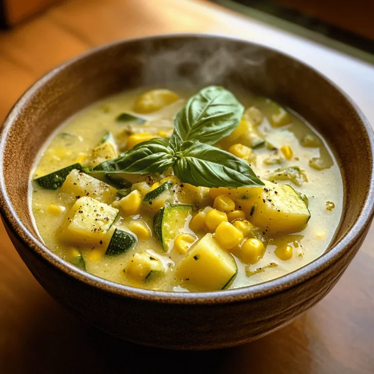 As the summer sun shines bright and the days stretch longer, it’s the perfect time to celebrate the vibrant flavors of the season with a delightful bowl of Summer Corn and Zucchini Chowder. This hearty yet refreshing dish embodies the essence of summer, showcasing the best of what this warm season has to offer. With its creamy texture and bright flavors, this chowder captures the spirit of fresh produce, inviting you to savor every spoonful.