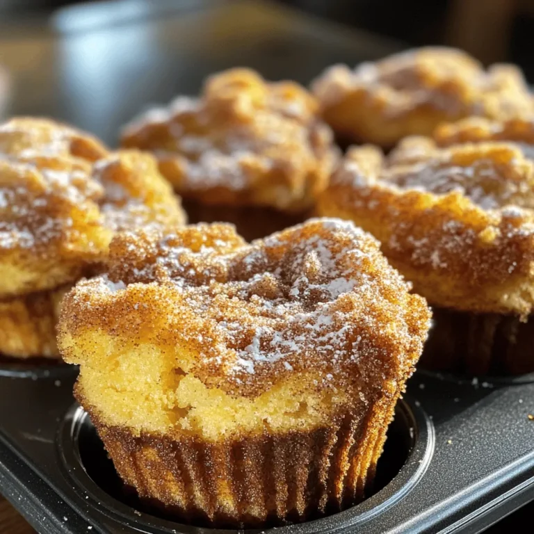 If you're looking for a breakfast option that combines convenience with the delightful flavors of a traditional French toast, look no further than Cinnamon Sugar French Toast Muffins. These muffins are a game-changer for busy mornings, providing the rich taste of French toast in an easy-to-handle, portable format. They encapsulate the warmth of cinnamon and sugar, offering a cozy start to your day or a sweet addition to your brunch spread.