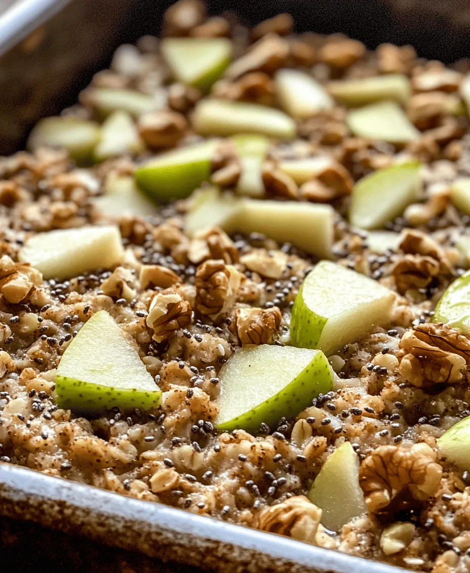 Oatmeal has long been celebrated as a nutritious breakfast choice that appeals to health-conscious individuals and families alike. With its warm, comforting texture and ability to keep you feeling full throughout the morning, oatmeal is a staple that can be enjoyed in various forms. One innovative and delicious way to elevate this breakfast classic is by transforming it into a healthy apple oatmeal breakfast bake. This recipe not only captures the heartwarming essence of traditional oatmeal but also introduces delightful flavors and textures that make it irresistible.