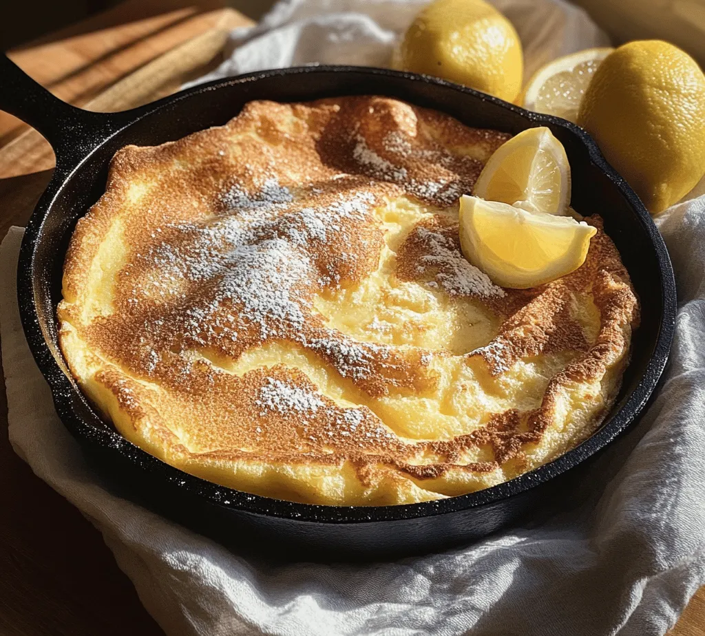 German pancakes, known for their airy and light texture, have been captivating breakfast lovers for generations. Unlike your typical pancake, which is cooked on a griddle, the German pancake is baked in the oven, resulting in a delightful puffiness that can only be achieved through this unique cooking method. This recipe offers a simple yet satisfying approach to making these fluffy delights, perfect for breakfast or brunch occasions. With just a few ingredients, you can whip up a dish that is not only visually impressive but also incredibly delicious.