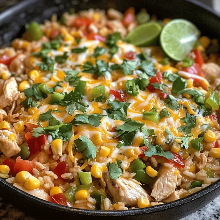 In today’s fast-paced world, home-cooked meals can often feel like a luxury we don't have time for. Enter the Chicken and Rice Taco Skillet, a delightful dish that marries convenience with flavor, making it an ideal choice for busy weeknights. This one-pan meal encapsulates the vibrant flavors of Mexican cuisine while ensuring that every bite is packed with nutritional goodness from chicken and rice. It’s not only satisfying but can also be ready in just 35 minutes—perfect for those evenings when you crave a hearty meal but are short on time.