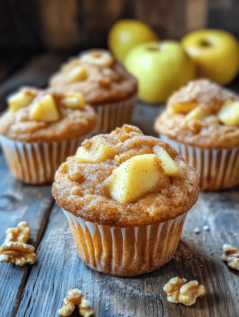 In the world of baking, few treats evoke the warmth of home quite like a freshly baked muffin. Among the myriad of flavors, apple cinnamon muffins stand out, marrying the tartness of apples with the comforting spice of cinnamon. This delightful combination not only fills the kitchen with an inviting aroma but also brings a sense of nostalgia, reminiscent of cozy family gatherings and autumn afternoons. Whether you’re preparing for a family brunch, a cozy afternoon snack, or simply indulging in some self-care, these muffins are sure to become a favorite in your kitchen.