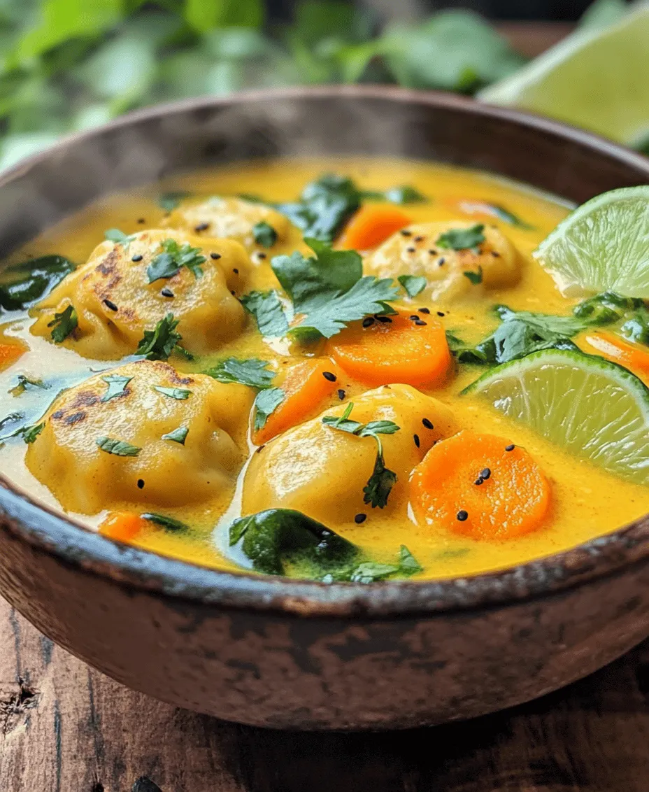 Welcome to the comforting and flavorful world of Heavenly Curry Dumpling Soup, a dish that embodies warmth and satisfaction. This delightful recipe is perfect for cozy evenings spent indoors or for impressing guests at your next gathering. Imagine a bowl filled with tender, steaming dumplings nestled in a rich, aromatic broth, creating a delightful contrast of textures and flavors that can turn any meal into a heartwarming experience.