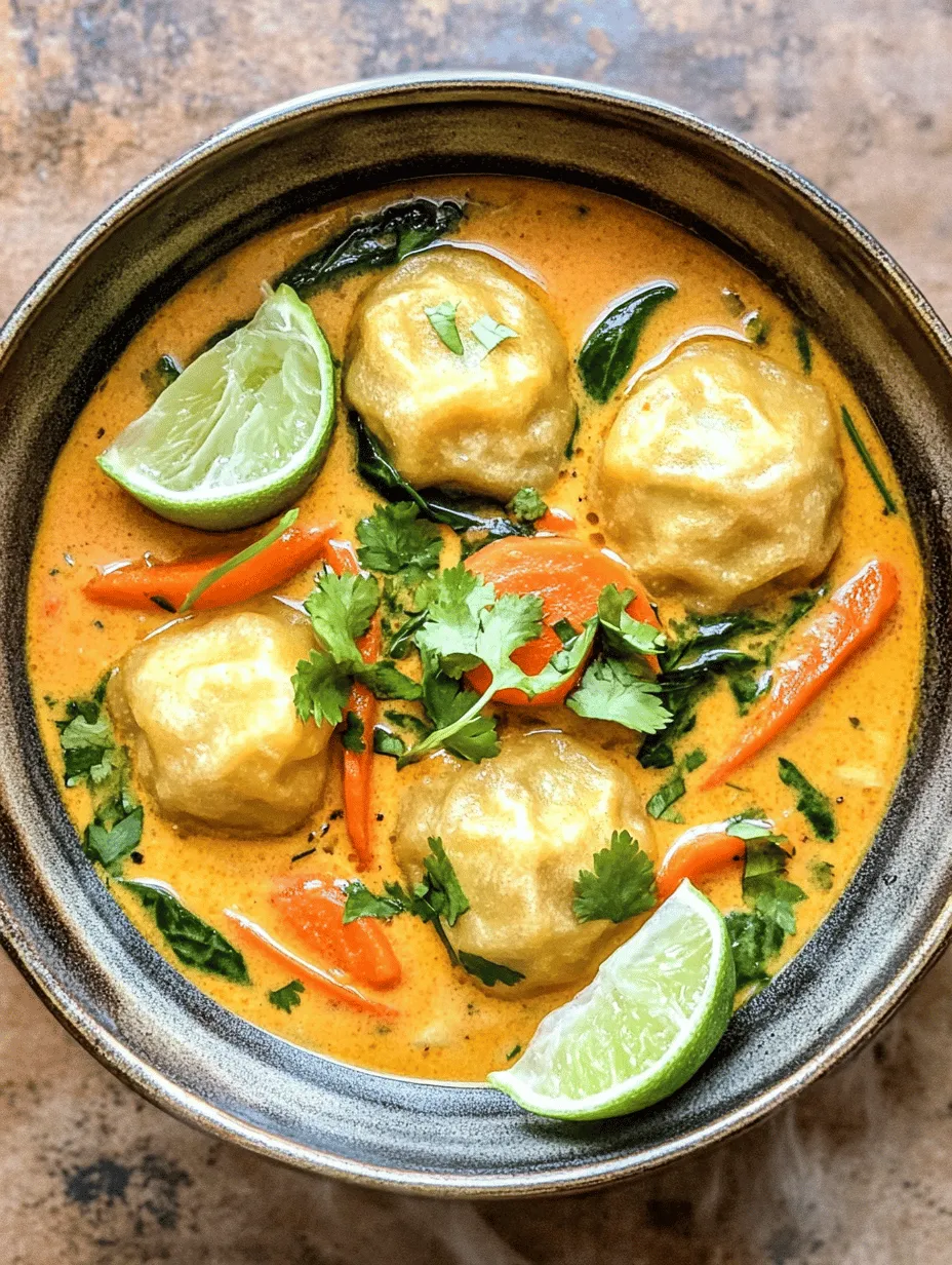 Welcome to the comforting and flavorful world of Heavenly Curry Dumpling Soup, a dish that embodies warmth and satisfaction. This delightful recipe is perfect for cozy evenings spent indoors or for impressing guests at your next gathering. Imagine a bowl filled with tender, steaming dumplings nestled in a rich, aromatic broth, creating a delightful contrast of textures and flavors that can turn any meal into a heartwarming experience.