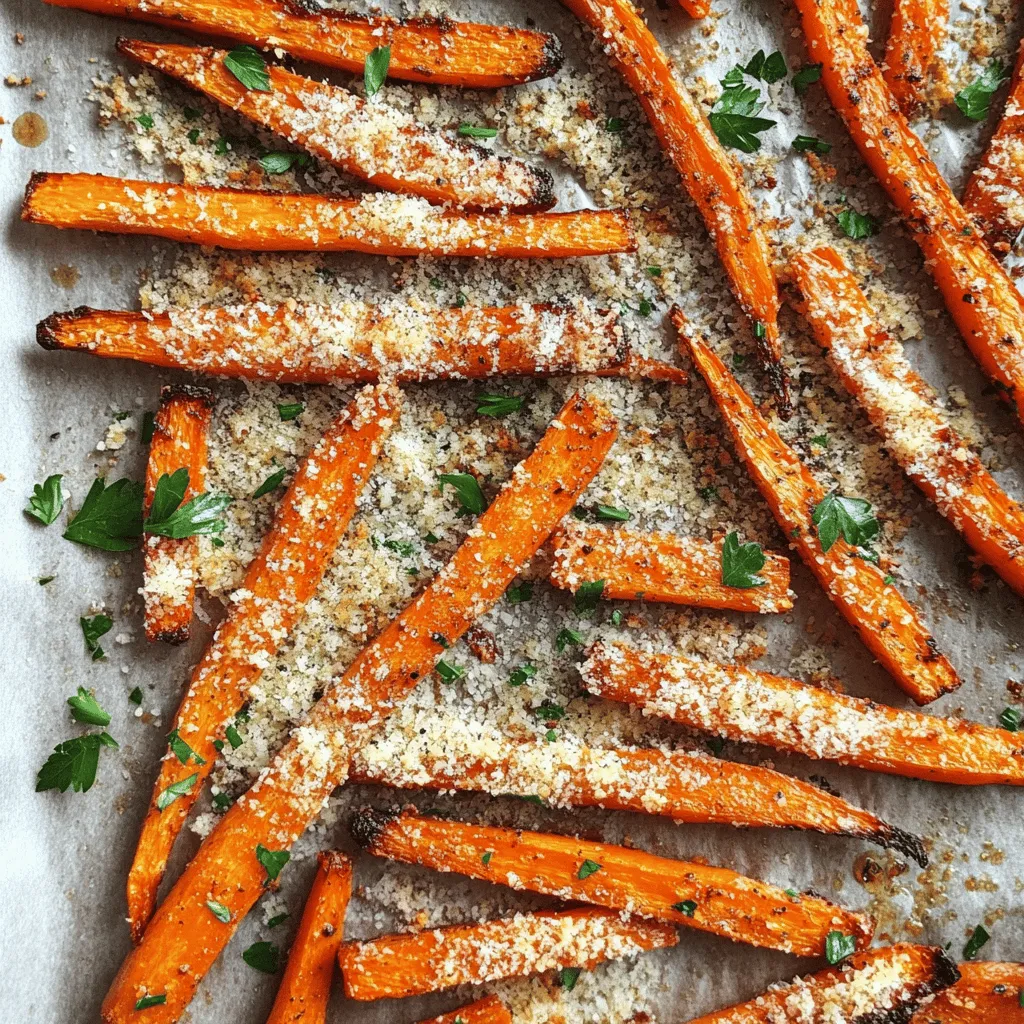 If you're searching for a deliciously healthy alternative to traditional French fries, look no further than Parmesan Roasted Carrot Fries. These delightful treats not only satisfy your cravings for something crispy and savory but also pack a nutritious punch. Carrots, often overlooked in the world of fry alternatives, take center stage in this recipe, transforming ordinary vegetables into a gourmet side dish, snack, or appetizer.