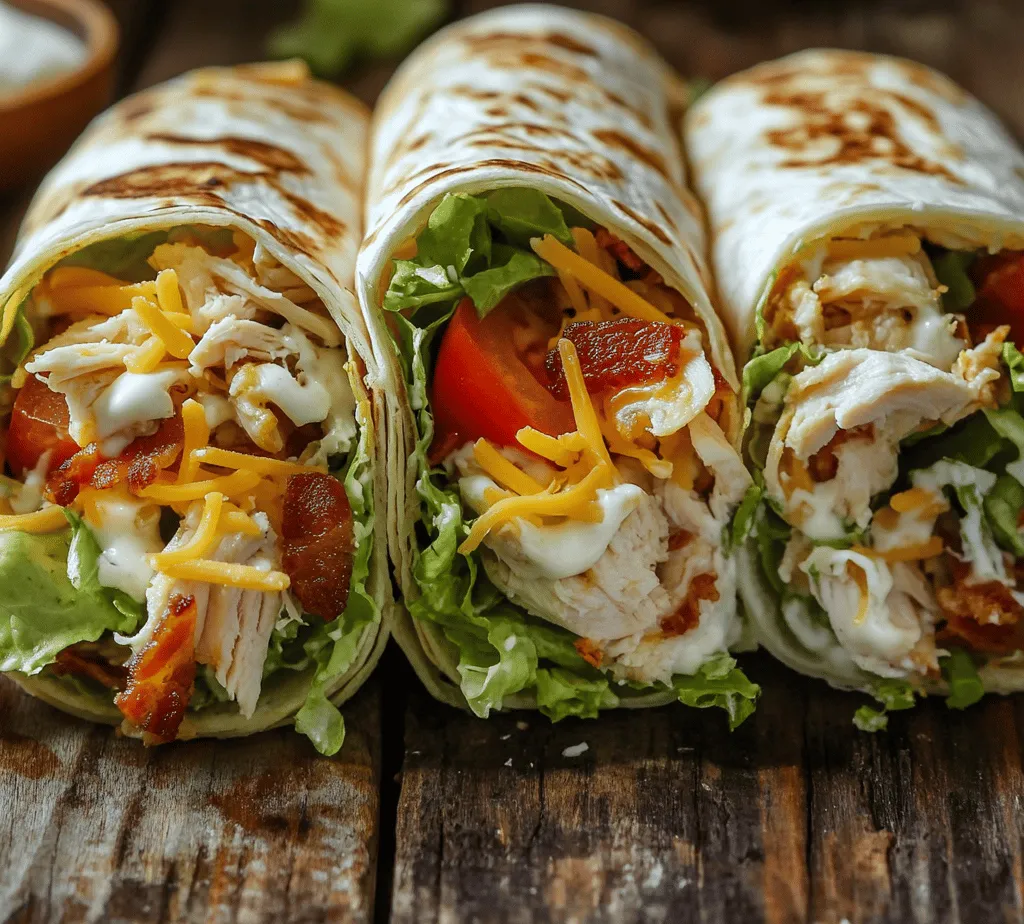 Wraps have established themselves as a staple in modern cuisine, celebrated for their versatility and convenience. Whether you're packing a lunch for work, planning a family dinner, or looking for a quick and satisfying snack, wraps can cater to various tastes and dietary preferences. Among the myriad of flavors and fillings, the Crispy Chicken Bacon Ranch Wrap stands out as a delightful option, combining the savory goodness of chicken and bacon with the refreshing crunch of vegetables and the creamy tang of ranch dressing.