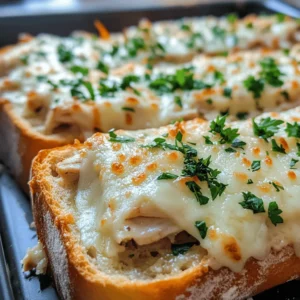 Delve into the world of comfort food with the irresistible Cheesy Chicken Garlic Bread Sandwich. This culinary creation brings together tender, seasoned chicken, delectably gooey melted cheese, and crispy, flavorful garlic bread, encapsulating the essence of satisfaction in every bite. It’s the perfect dish for lunch or a quick dinner, easily prepared even on the busiest weeknights.