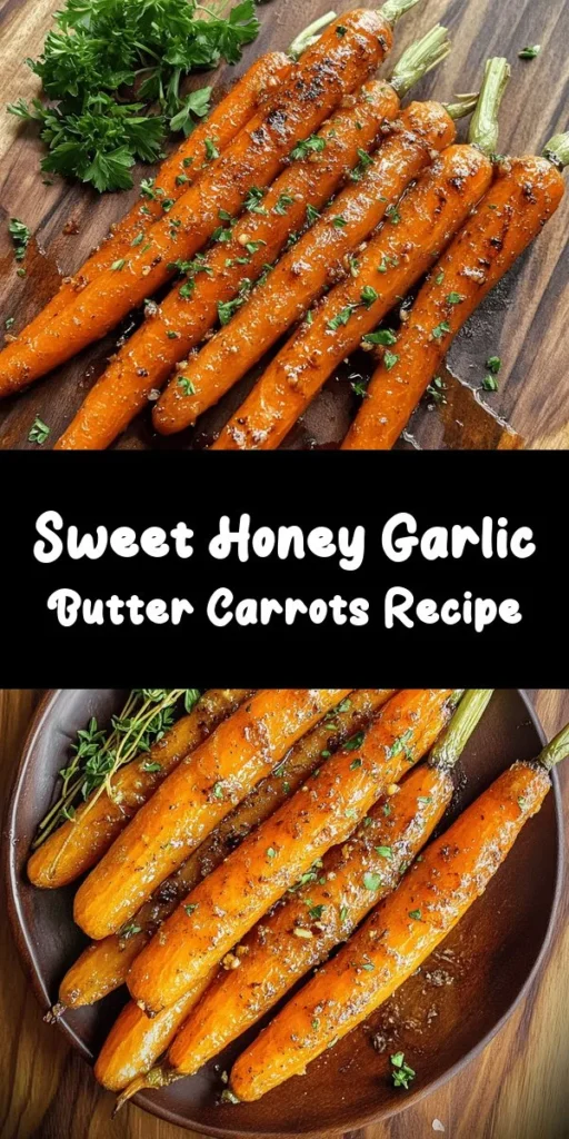 Sweet, savory, and irresistibly delicious, these Honey Garlic Butter Roasted Carrots are a must-try! With just a handful of ingredients like baby carrots, unsalted butter, honey, and garlic, this recipe is easy to whip up in under 40 minutes. Simply roast them until caramelized for a flavorful side dish perfect for any meal. Don’t forget to garnish with fresh parsley for that extra pop! Enjoy this delightful combination of flavors that everyone will love!