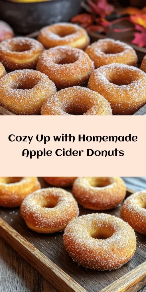 Fall in love with these irresistible apple cider donuts that are perfect for any occasion! With a delightful blend of spices, a hint of apple cider, and a sweet cinnamon-sugar coating, each bite is pure bliss. This easy recipe takes just an hour from start to finish and yields a dozen delicious treats. Bake them fresh and enjoy them warm, or store for later indulgence. Get ready to impress family and friends with your baking skills! 🍏🍩